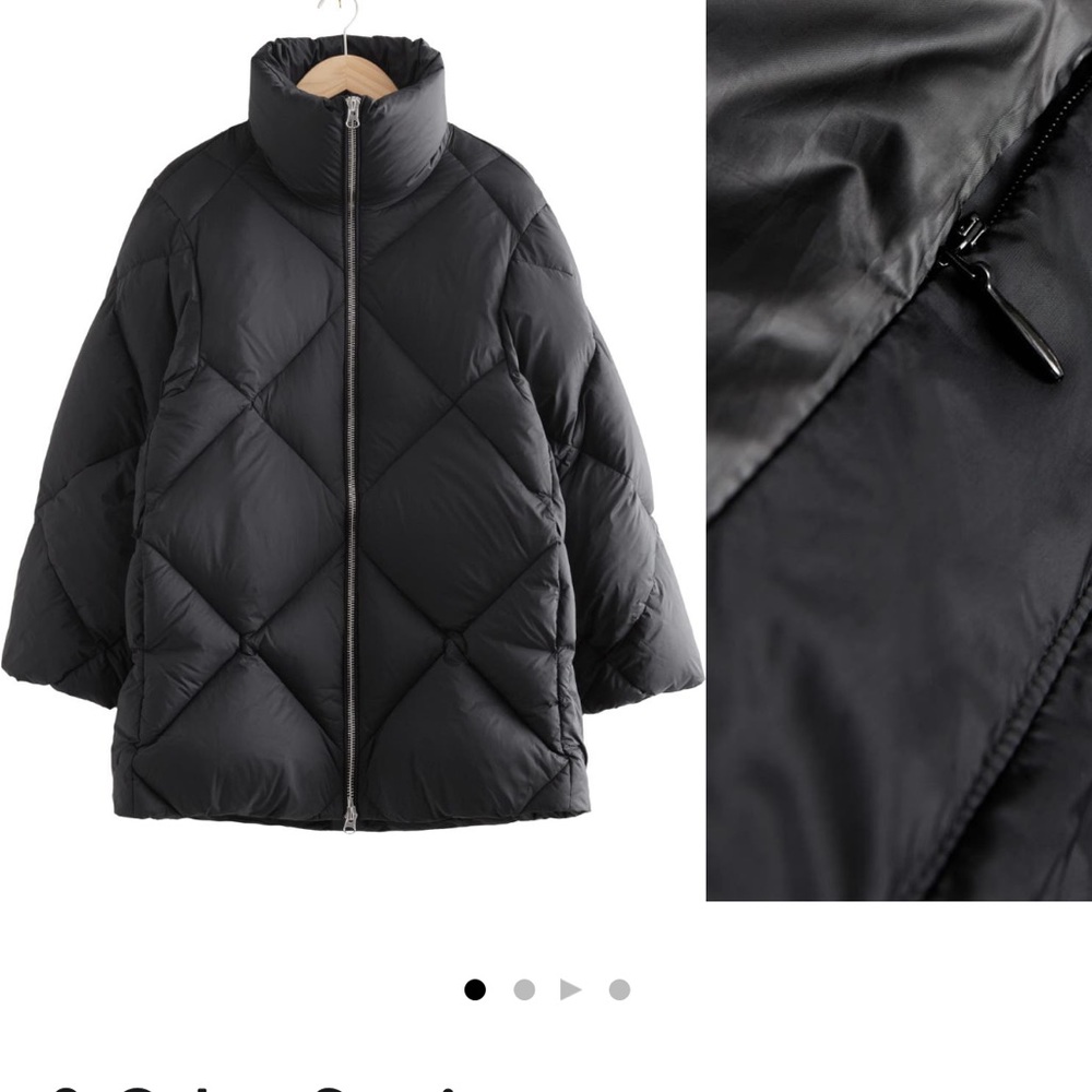 & Other Stories Oversized Quilted Puffer Jacket